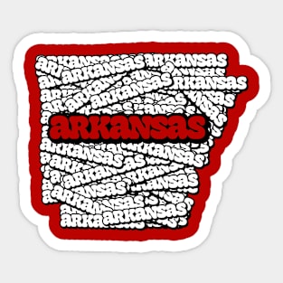 Pile of Arkansas Sticker